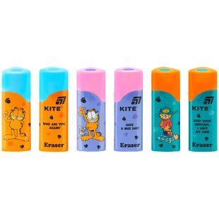 Гумка кольорова Kite Garfield (GF26-1269), асорті
