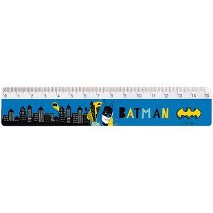 Линейка пластиковая Kite DC Comics DC25-090, 15 см