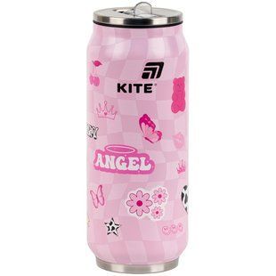 ТермоЧашка Kite с трубочкой Kite, 500мл, Angel (K25-1264-2)