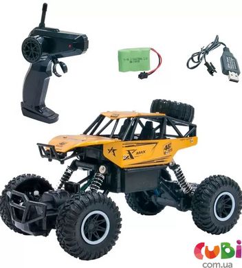 Автомобіль OFF-ROAD CRAWLER з р/к - ROCK SPORT (золотий, акум. 3,6V, метал. корпус, 1:20)