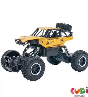 Автомобіль OFF-ROAD CRAWLER з р/к - ROCK SPORT (золотий, акум. 3,6V, метал. корпус, 1:20)