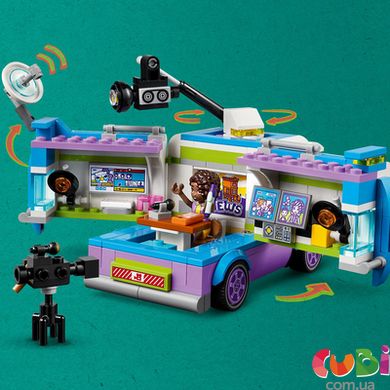 Конструктор детский ТМ LEGO Фургон новостной редакции, 41749