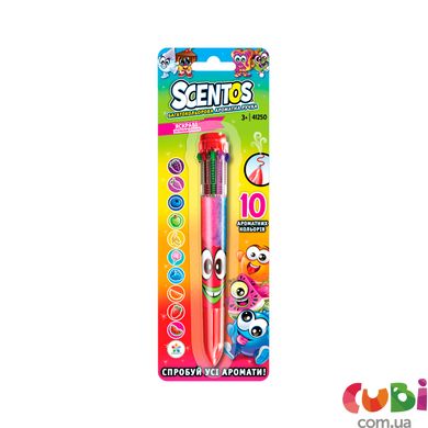 Багатокольорова ароматна кулькова ручка - ЧАРІВНИЙ НАСТРІЙ (10 кольорів)
