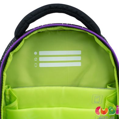 Набор рюкзак + пенал + сумка для обуви WK 724 Pur-r-rfect, Чорний