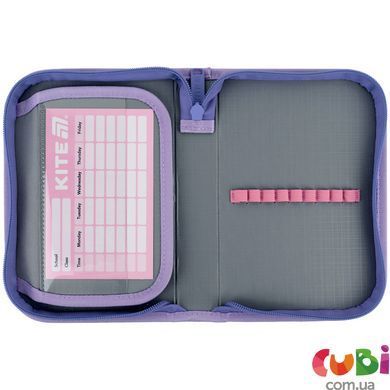 Пенал без наповнення Kite Sweetheart K25-621-1, 1 відділення, 1 відворот, комбінований