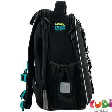 Рюкзак Kite Education каркасний 555 Play the Game (K26-555S-9), Чорний