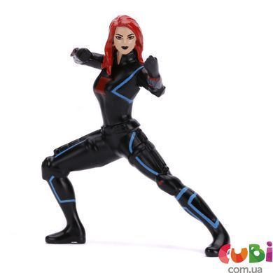 Машина металева Jada Marvel Месники Шевроле Корвет 1966 з фігуркою Чорної Вдови, 1:24, (253225014)