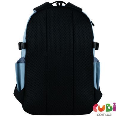 Рюкзак GoPack Education 186 для подростков, голубой, комбинированый