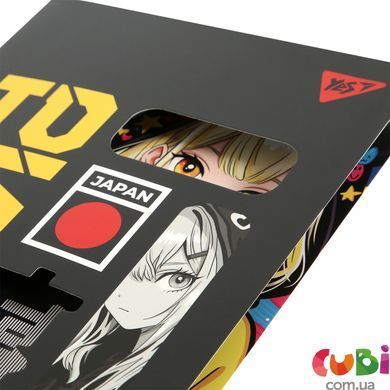 Тетрадь Yes А4/60 л. с вырубкой "Tokyo", клетка (682020)