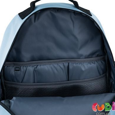 Рюкзак GoPack Education 186 для подростков, голубой, комбинированый