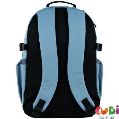 Рюкзак GoPack Education 186 для подростков, голубой, комбинированый