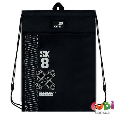 Сумка для взуття Kite 601M Skate (K26-601M-6), Чорний