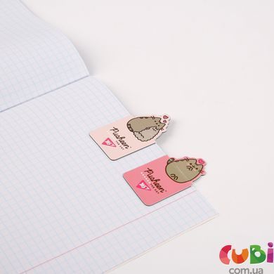 Закладки магнитные YES "Pusheen", вырубка, 2 шт (708396)
