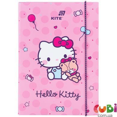 Папка для зошитів на гумці Kite Hello Kitty (HK26-210-1), картон