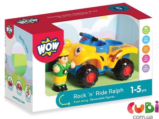 Машинка WOW Toys Rock 'n' Ride Ralph Квадроцикл Ральф (10170)