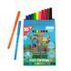 Фломастеры Yes 12 цветов "Minecraft", амортизирующие (650582)