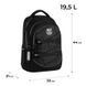 Рюкзак Kite Education teens 727L BC (BC26-727L), Чорний