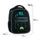 Рюкзак Kite Education каркасний 555 Play the Game (K26-555S-9), Чорний