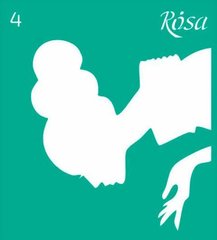 Трафарет багаторазовий самоклеючий ROSA TALENT №4 (3625104)