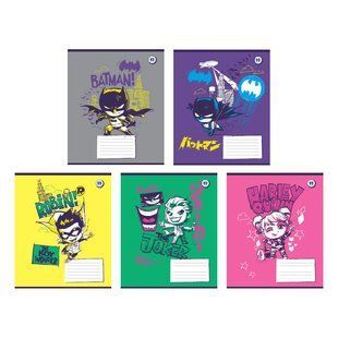 Тетрадь школьная Kite DC Comics DC25-232, 12 листов, клетка