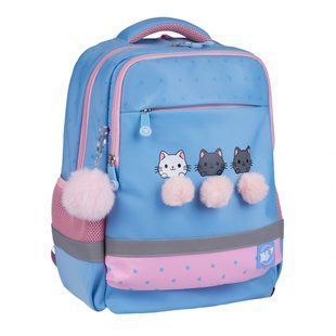 Школьный рюкзак YES S-52 Ergo Meow-Meow (559884), комбинированый