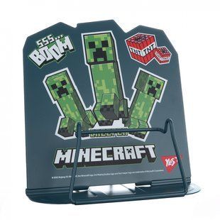 Подставка для книг фигурная Yes "Minecraft.Creeper", металл (470525)