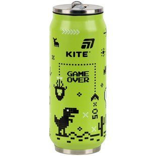 ТермоЧашка Kite с трубочкой Kite, 500мл, Game over (K25-1264-1)