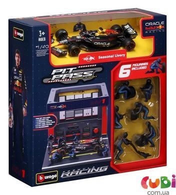 Ігровий набір - Pit Pass Oracle Red Bull Racing RB20 (1:43) (18-38453 (#1))