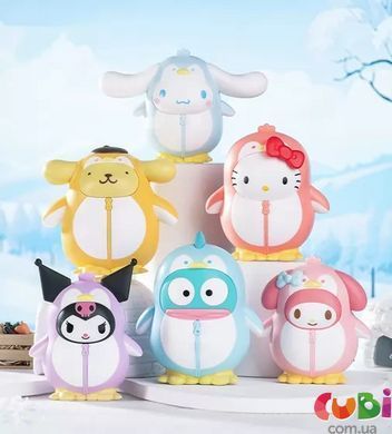 Механическая игрушка-сюрприз POP TOP SANRIO &ndash; БАЛ ПИНГВИНОВ (в асс.)