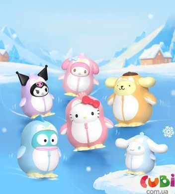 Механическая игрушка-сюрприз POP TOP SANRIO &ndash; БАЛ ПИНГВИНОВ (в асс.)