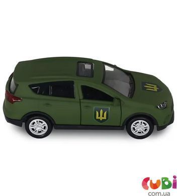 Автомодель серії "Шеврони Героїв" &ndash; TOYOTA RAV4 &ndash; "СУХОПУТНІ ВІЙСЬКА ЗСУ"
