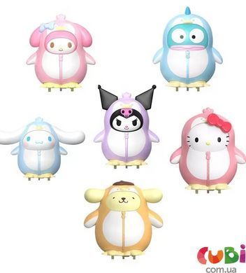 Механическая игрушка-сюрприз POP TOP SANRIO &ndash; БАЛ ПИНГВИНОВ (в асс.)