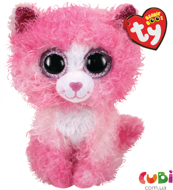 Игрушка мягконабивная TY Beanie Boo's 36308 Розовый котенок "Reagan" 15см