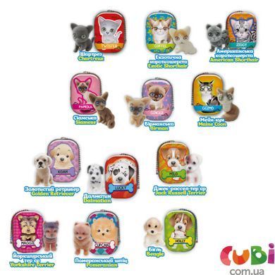 Фигурка-сюрприз COOL THINGS серии "Puppy Club" - МЯУ-ГАВ КОМАНДА (в асс.) (PC062), комбинированый