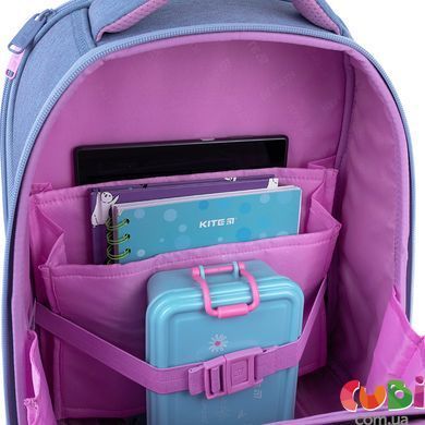 Рюкзак Kite Education каркасний 556 HK (HK26-556M), Блакитний