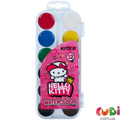 Краски Краски акварель Kite Hello Kitty HK21-061, 12 цветов