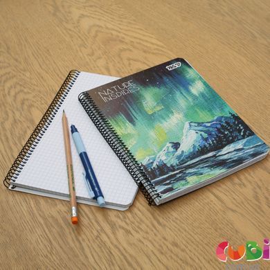 Зошит для записів Yes А5/80 од. спіраль "Nature inspires" (152266)