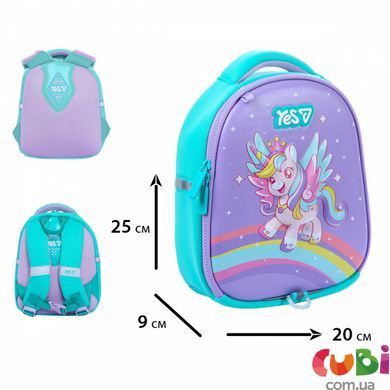 Рюкзак детский Yes K-33XXS Happy Unicorn (550435)