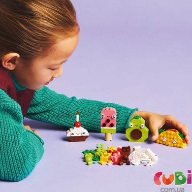 Конструктор Lego Classic Творчі друзі з їжею (11039), комбінований