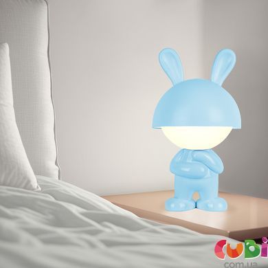 Світильник-нічник LED з акумулятором Kite Dreamy Bunny K25-315-1-3, блакитний