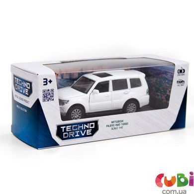 Автомодель - MITSUBISHI PAJERO 4WD TURBO (белый)