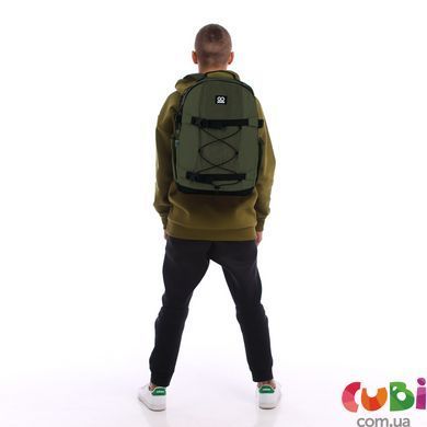 Рюкзак GoPack Education Teens 186, Цвет Хаки, комбинированый