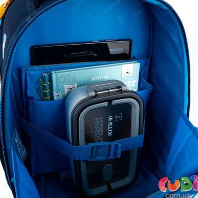 Рюкзак шкільний каркасний Kite Education Speed Zone K25-555S-3, комбінований
