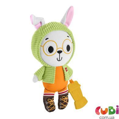 Іграшка Зайчик-обіймашка з прорізувачем Fisher-Price (JLB87)