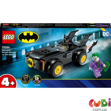 Конструктор дитячий ТМ Lego Погоня на Бетмобілі: Бетмен проти Джокера (76264)