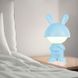 Світильник-нічник LED з акумулятором Kite Dreamy Bunny K25-315-1-3, блакитний