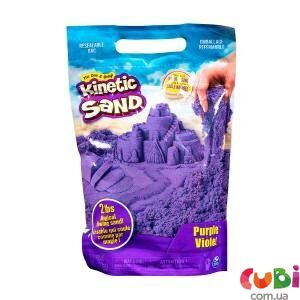 Песок для детского творчества – KINETIC SAND COLOUR (фиолетовый, 907 g)