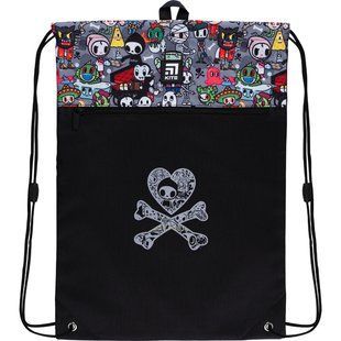 Сумка для обуви с карманом Kite Education tokidoki TK22-601L, комбинированый