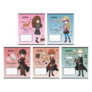 Тетрадь школьная Kite Harry Potter HP25-232-2, 12 листов, клетка