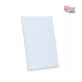 Картон грунтований 20&times;30 см 3 мм гладка фактура акрил ROSA Studio